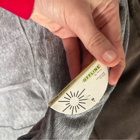 Gray Women’s Flared Bottoms - Picture 2 of 2